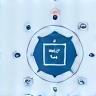 Security patching and updates cycle icon